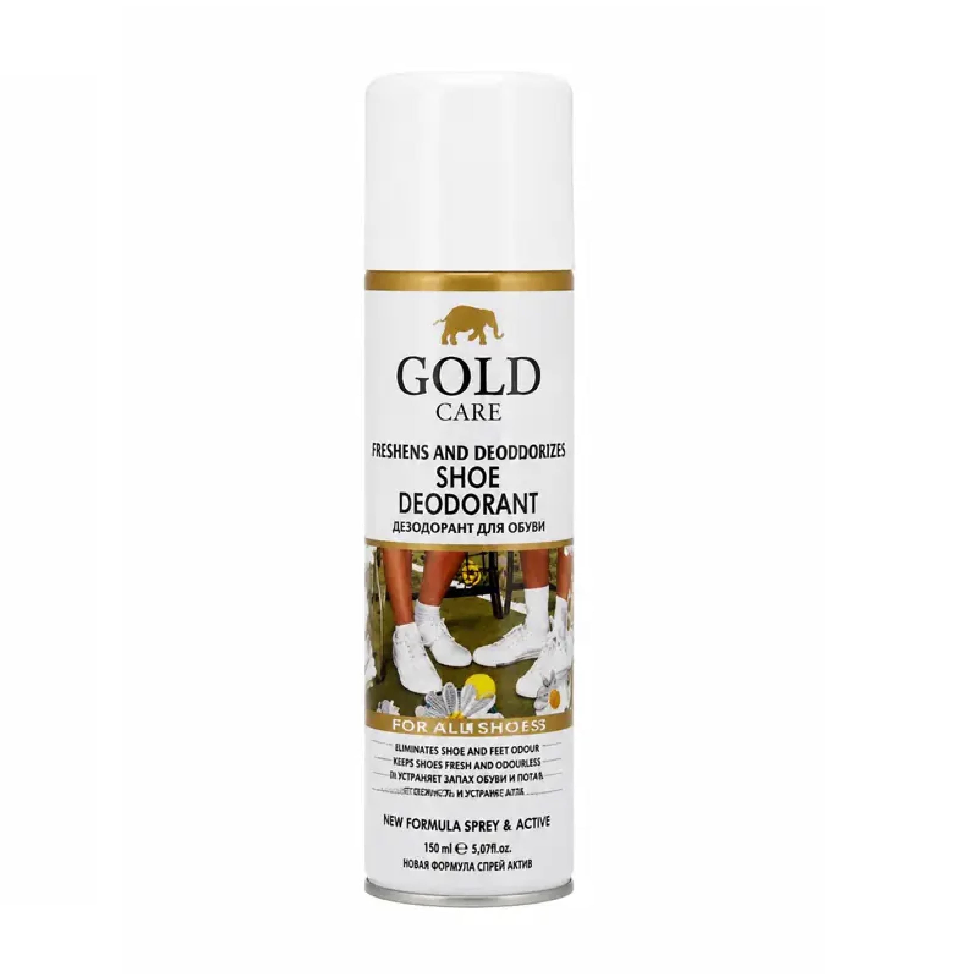 اسپری خوشبوکننده کفش Gold Care Shoe Deodorant